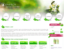 Tablet Screenshot of energy-tcm.cz
